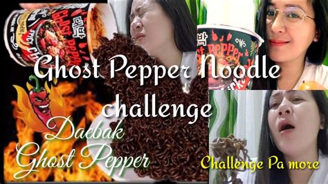 DAEBAK GHOST PEPPER NOODLE CHALLENGE THE WORLD S SPICIEST NOODLE