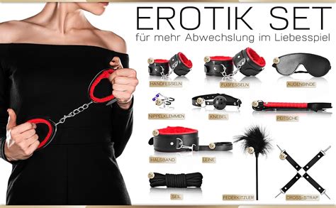 Gotta One Bondage Sex Set teilig für Neulinge Fortgeschrittene SM BDSM Set Fesselset