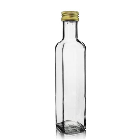 250ml Clear Glass Bottle Marasca World Of Uk