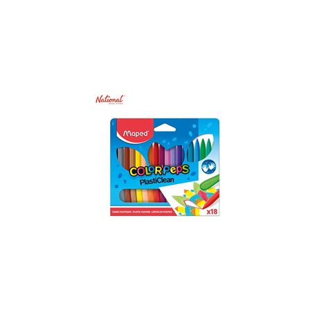 Maped Colorpeps Plasticlean Crayons Colors