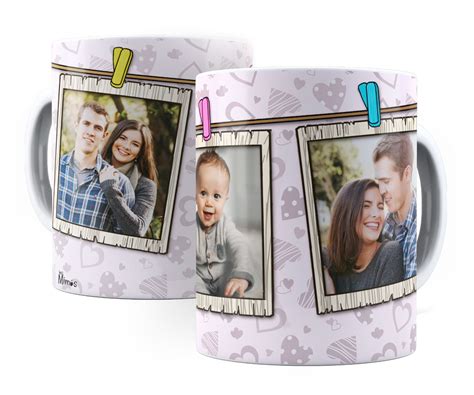 Ideias De Canecas Personalizadas Com Fotos - Caneca Personalizada Com 3 Fotos - Mg Mimos - Presentes Criativos