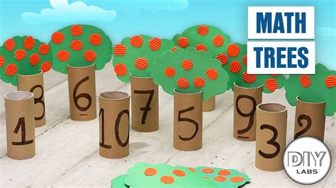 Math Orange Trees Crafts For Kids Zouzounia Tv