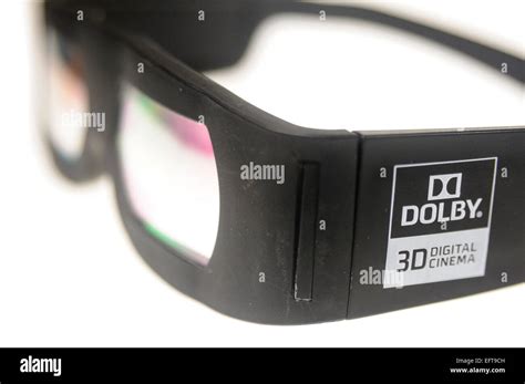 Dolby Digital Cinema 3d Glasses Stock Photo Alamy