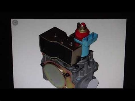 Регулировка газового клапана котла - YouTube