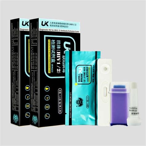 Ukhiv Aids Test Strip Syphilis Detection Aids Reagent Medical Blood