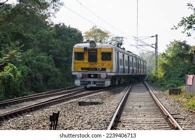 View Local Train Eastern Railway Indian Stock Photo 2239406713 ...