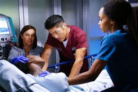 Chicago Med Season 4 Episode 6 Brian Tee As Dr Ethan Choi Yaya