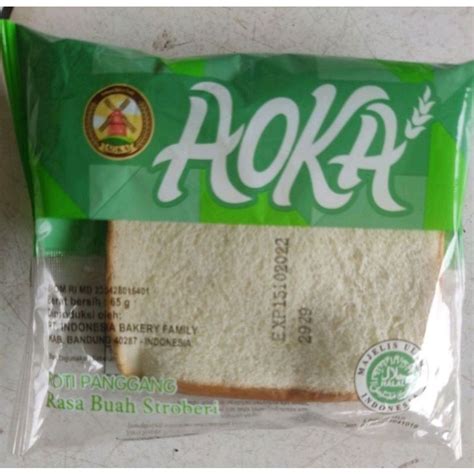 Jual Aoka Roti Panggang Dan Roti Gulung G Shopee Indonesia