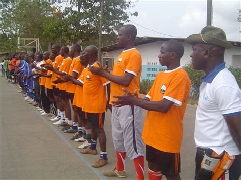 Sport La Gendarmerie Nationale De San Pedro Remporte Le Tournoi Des