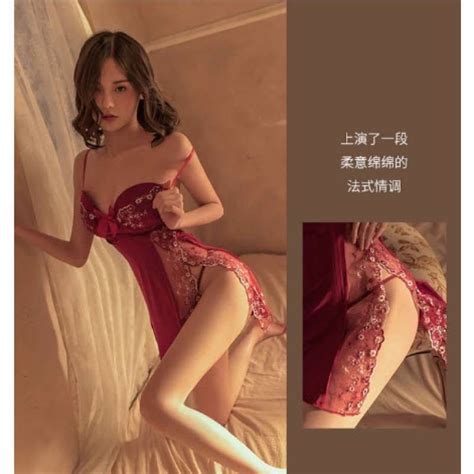 Promo Cod Lingerie Sexy Hot Binal Cosplay Transparan Baju Dress Dinas Sexy Tidur Malam Istri