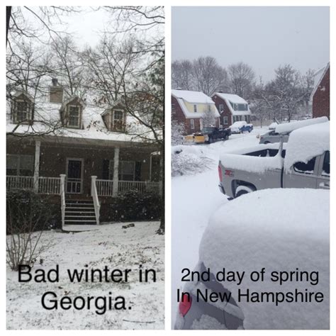 North South Snow Meme