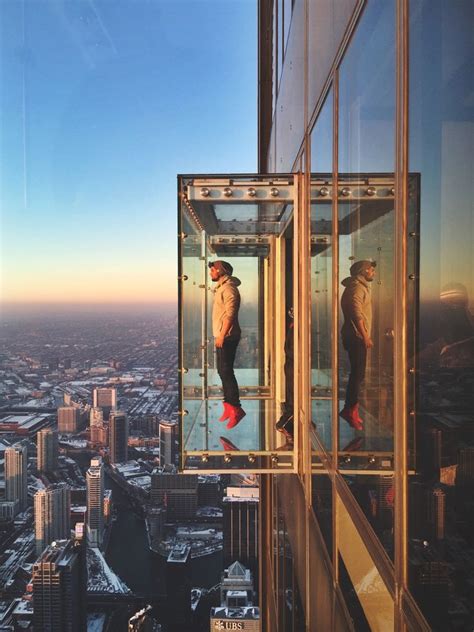 Skydeck 103rd Floor Willis Tower Chicago Illinois Pinned By