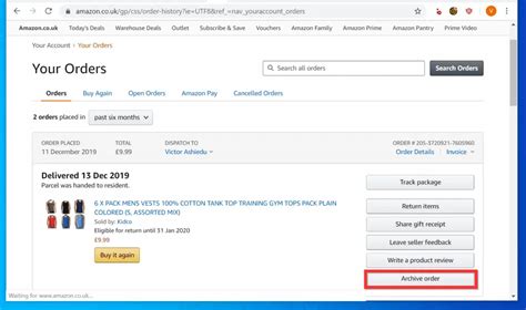 How to Delete Amazon Order History - Itechguides