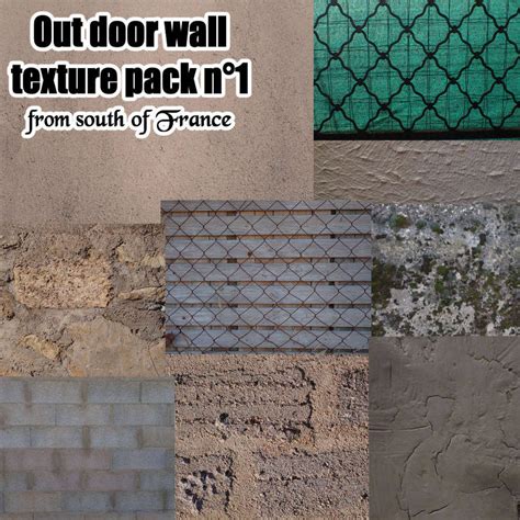 Outdoor wall - texture pack by Fouinart on DeviantArt