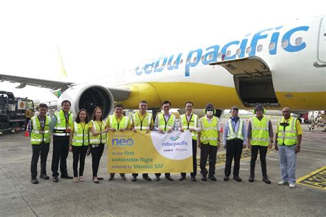 Cebu Pacific Becomes First Philippines Airline To Operate Flight Using