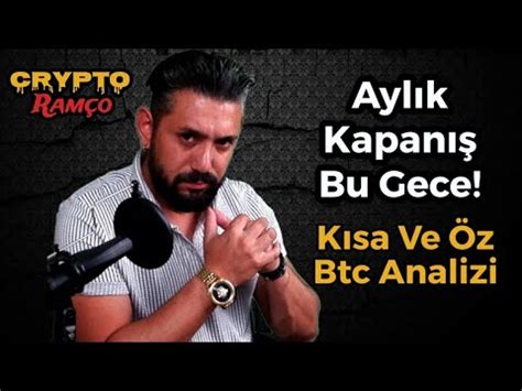 Bitcoin Analiz Aylik Kapanis Bu Gece Kisa Ve Oz Btc Analizi Btc