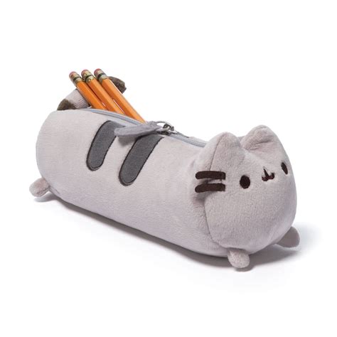 Robot Check Pusheen Cat Plush Pusheen Plush Cat Pencil Case