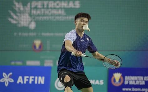 Jun Hao Mara Separuh Akhir Kejohanan Badminton Kebangsaan Selangorkini