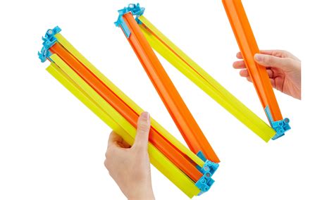 Hot Wheels Track Builder Zestaw Do Rozbudowy Sk Adany Tor Pojazdy Tory I Gara E Sklep