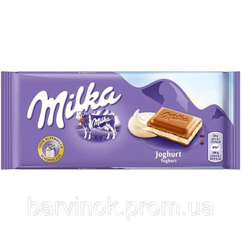 Шоколад Milka Jogurt 100гр Милка Йогурт — Купить Недорого на Bigl.ua ...