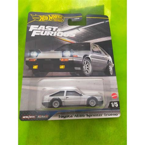 Jual Hot Wheels Premium Fast And Furious Toyota Ae Sprinter Trueno Shopee Indonesia