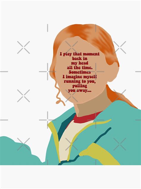 Stranger Things Max Mayfield Quote Dear Billy Season 4 Sticker For