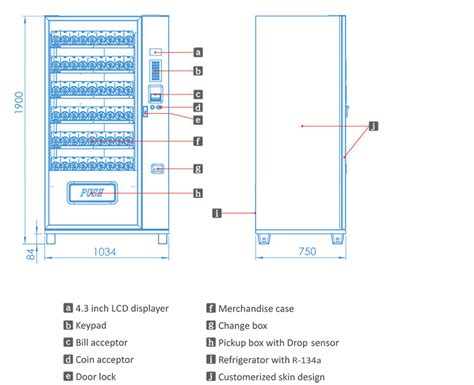 Vending Machine Combo Mesin Layan Diri Combo Kenshou Vending Machine