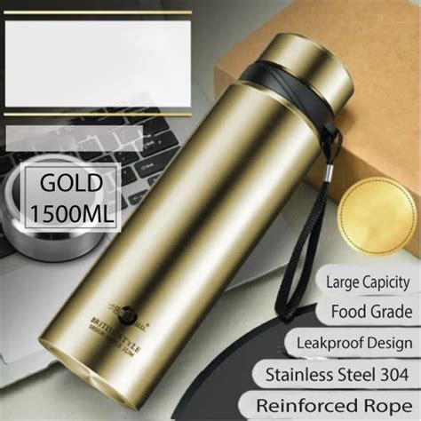 Diy Shop Ml Hot Cold Stainless Steel Thermos Flask Bottle Termos Air Panas
