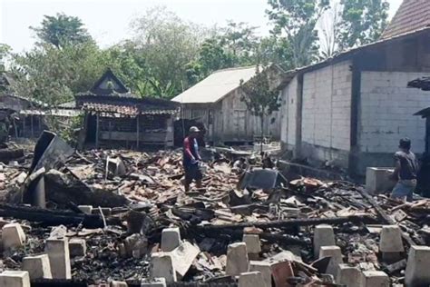 Kebakaran Di Grobogan Rumah Ludes Hangus Sebagian