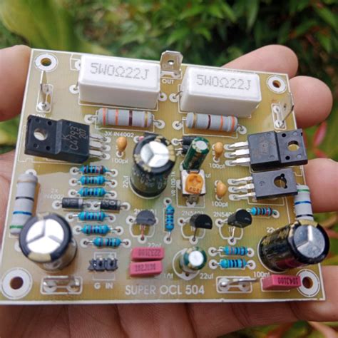 Jual Kit power amplifier SOCL 504 modif balap Driver socl 504 kelas AB