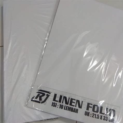 Jual Kertas Linen Ukuran F Folio Shopee Indonesia