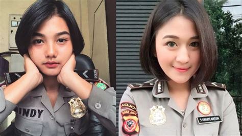 6 Polwan Cantik Yang Viral Di Sosial Media Dari Anak Artis Hingga