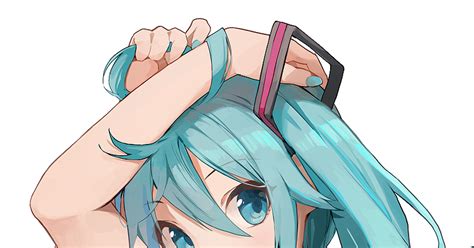 Hatsune Miku Vocaloid Side Breast 初音ミク Pixiv