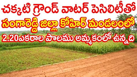 2 20 Acres Agriculture Land For Sale In Sangareddy District 9063831413