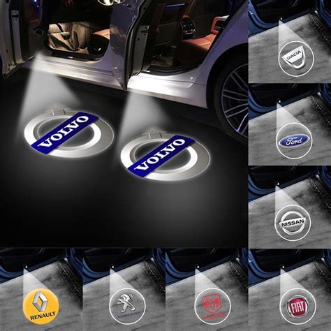 Car Logo Wireless Welcome Light Car Door Decoration Light Ghost Shadow Led Welcome Laser