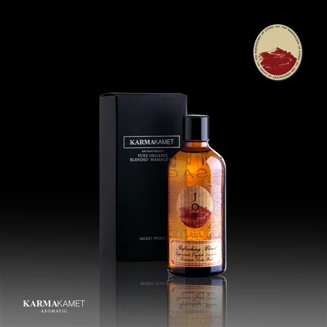 Karmakamet Aromatherapy Blended Massage Oil คามาคาเมต น้ำมันนวดหอมเพื่อ