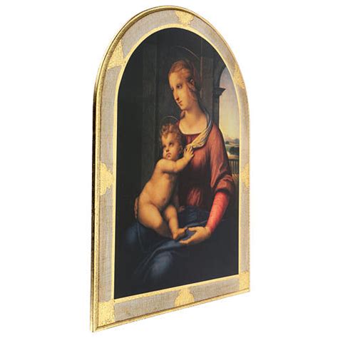 Tableau Rapha L Vierge L Enfant X Cm Bois De Peuplier Vente En