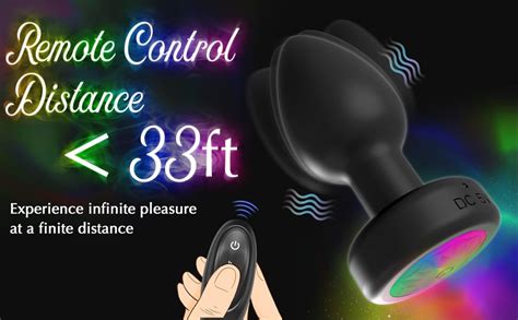 Amazon Vibrating Anal Plug Light Up Anal Vibrator Prostate