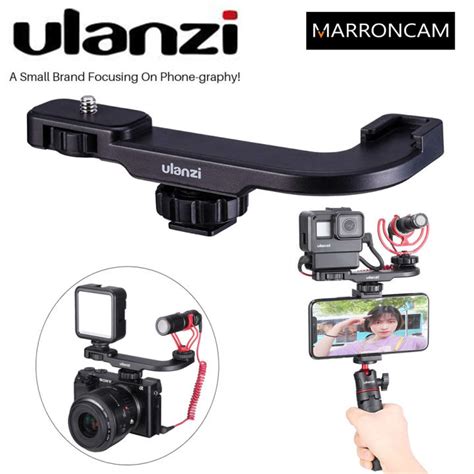 Ulanzi Pt Hot Shoe Microphone Extention Mount For Vlog Camera Lazada