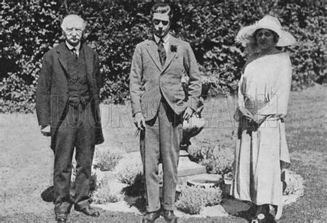 The Prince Of Wales Meeting Thomas Hardy 1923 Stock Image Look And Learn
