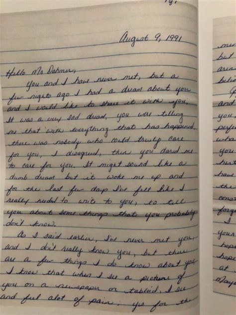 Some Letters Written To Jeffrey Dahmer In Prison From The Book Dear