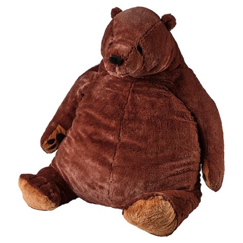 DJUNGELSKOG soft toy, brown bear - IKEA