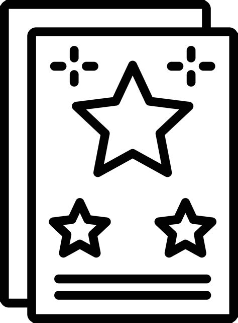 Greeting Card Line Icon 10590007 Vector Art at Vecteezy