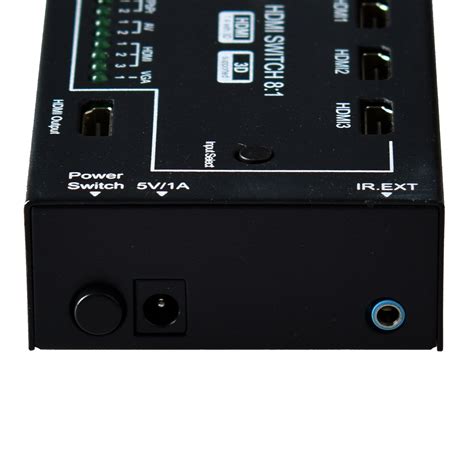 HDMI AUDIO EXTRACTOR WITH 8 INPUTS TO 1 HDMI OUTPUT WITH OPTICAL ...