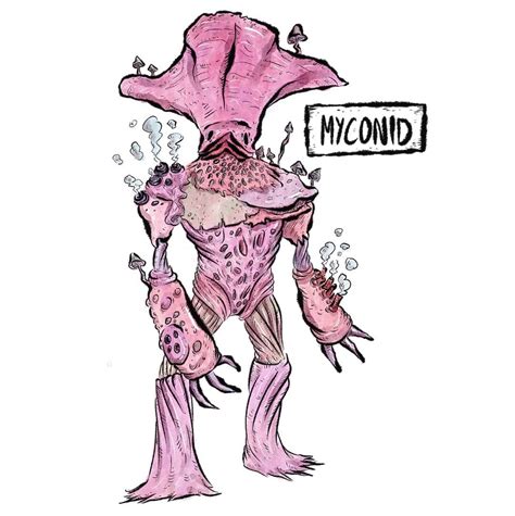 [OC] Myconid fan art : r/DnD