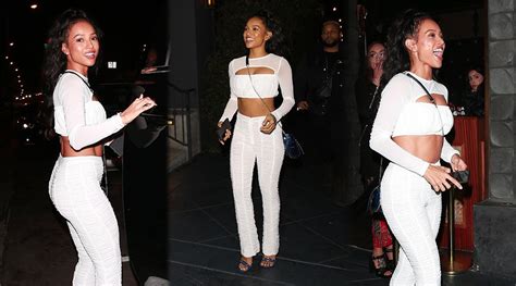 Karrueche Tran Sexy In White Hot Celebs Home
