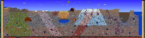 Our Terraria Calamity World Map After Logging In One Day All Calamity