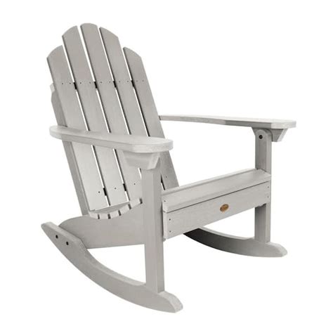 Highwood Classic Westport Plastic Adirondack Outdoor Rocking Chair Ad