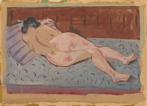 Reclining nude by Cyprián Majerník Free Photo Illustration rawpixel