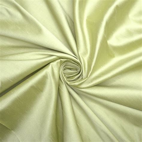 Shot Silk Dupioni Celery Sample Gala Fabrics